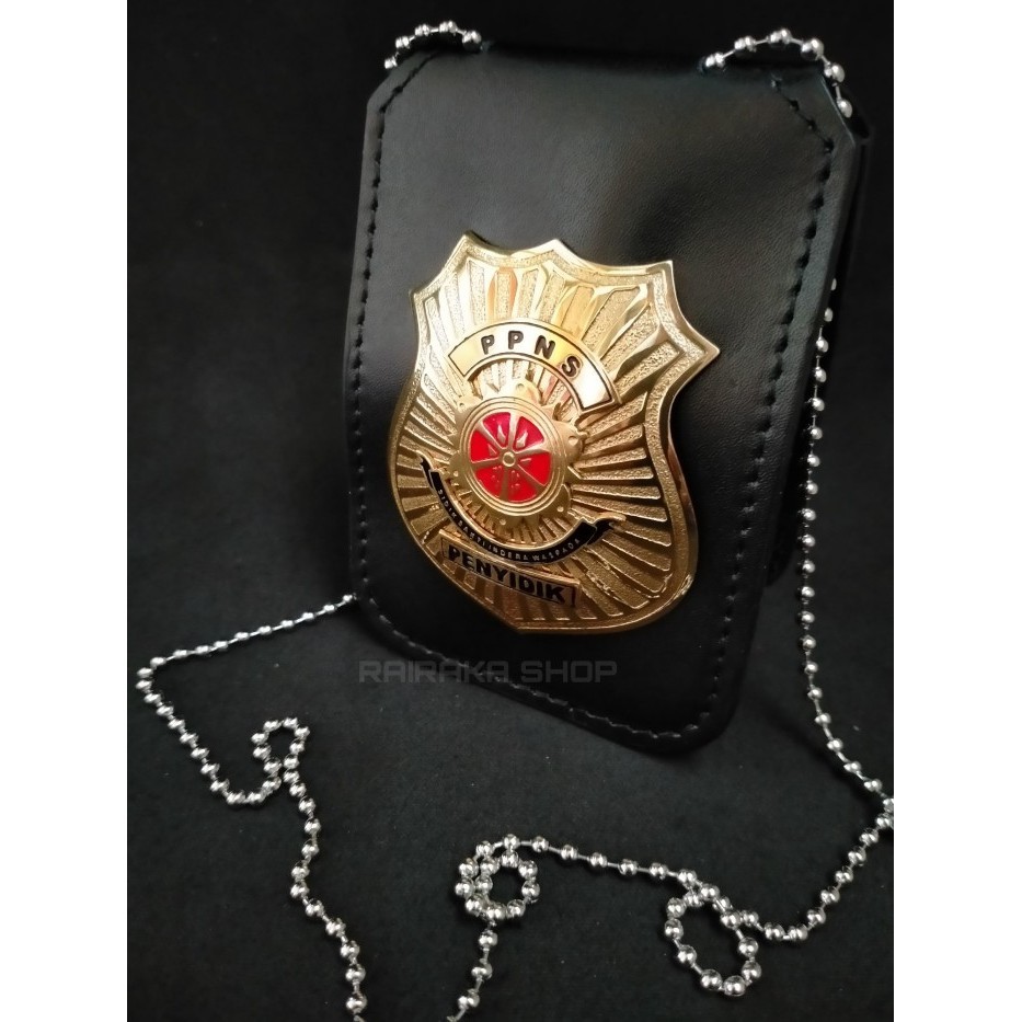

BARANG TERLARIS Dompet Name Tag ID Card Dompet Kalung Lencana KTA Penyidik PPNS
