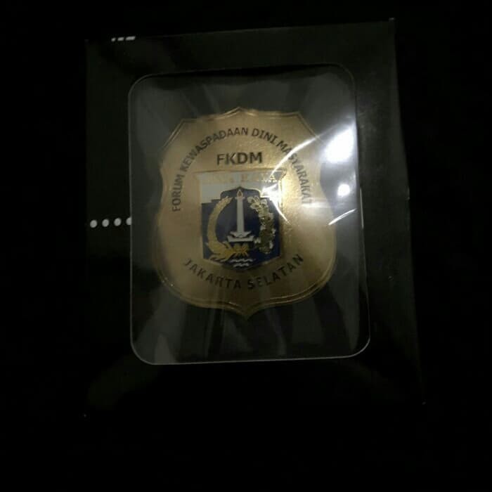 

BARANG TERLARIS Name Tag ID Card Dompet FKDM Kalung Kuningan PREMIUM