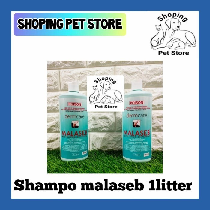 Shampo Kucing Anjing MALASEB 1 Liter / Sampo Malaseb Anti Jamur