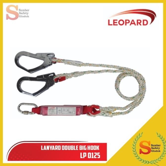 

Lanyard Double Big Hook Absorber Lp 0125 Leopard Kualitas Premium