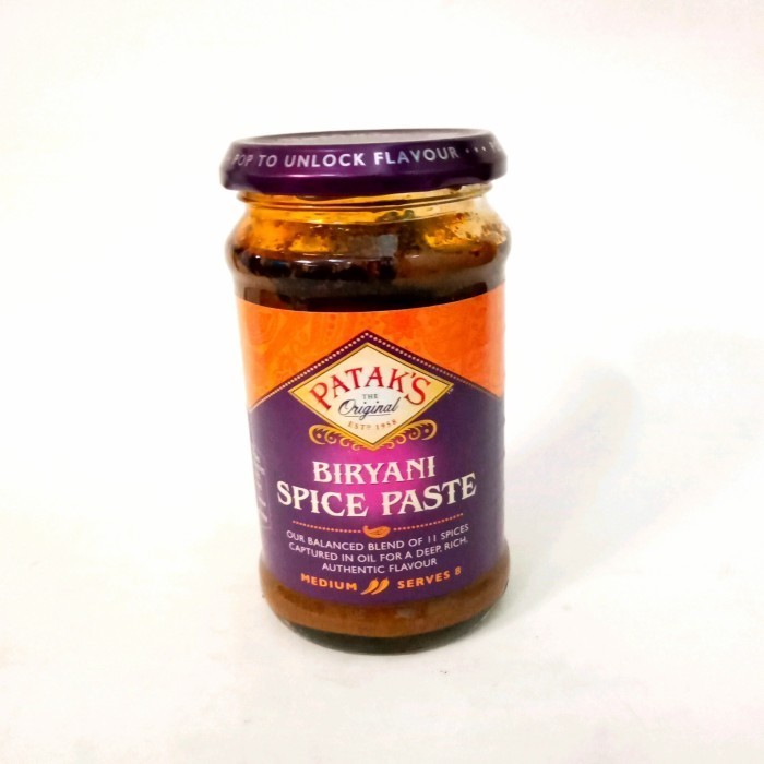 

PATAK'S BIRYANI SPICE PASTE MEDIUM 283 GR