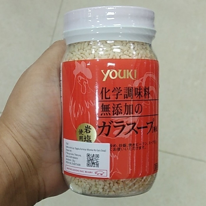 

Bumbu Kaldu Jepang YOUKI Chicken Gara Soup Stock MSG Free 130g