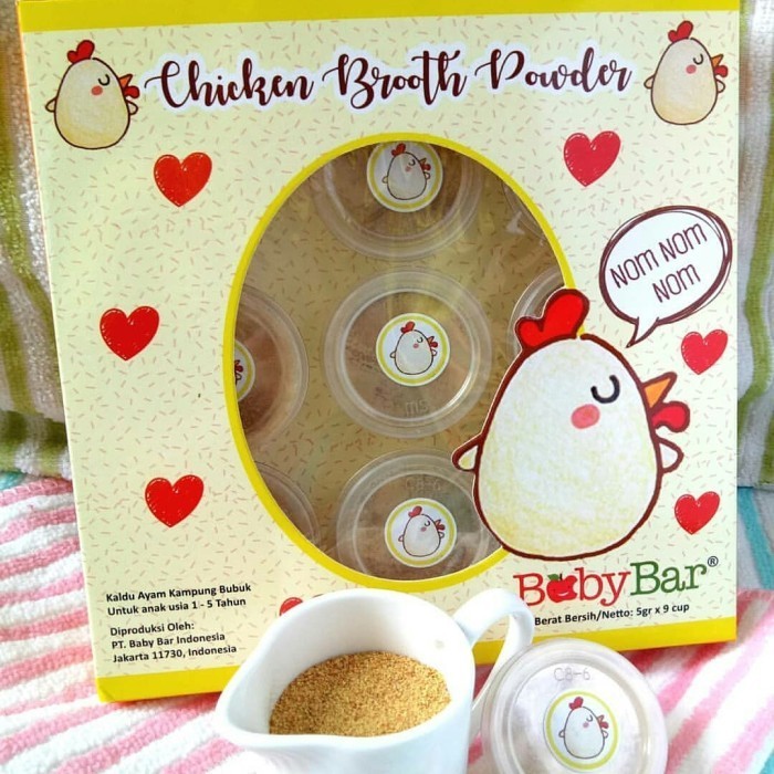 

1 PAX CHICKEN BROTH POWDER BABY BAR ISI 2 BOX