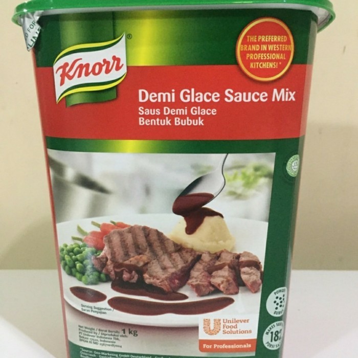 

Knorr - Demiglace Sauce Mix 1kg / Saos Demiglace Bubuk 1kg