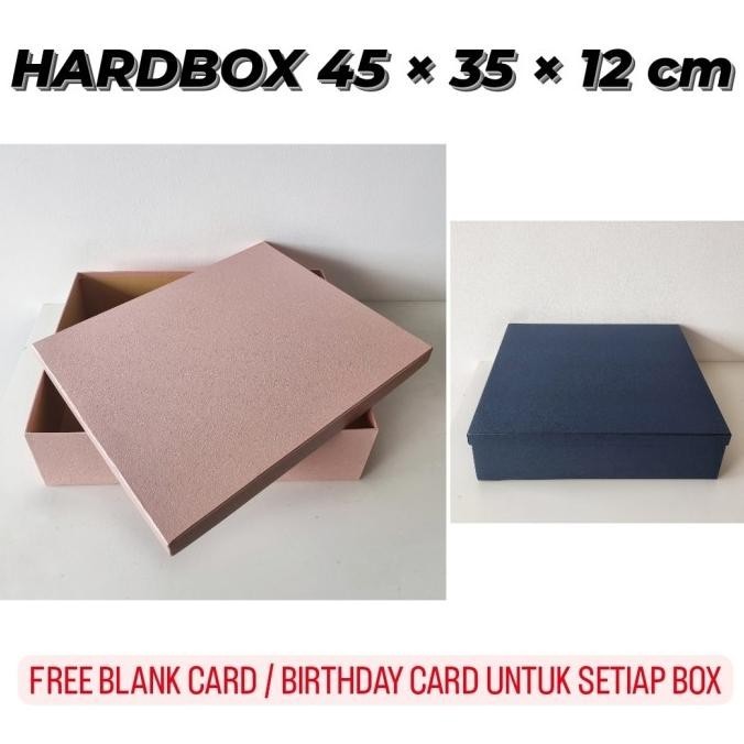 

HARDBOX 45x35x12 / GIFT BOX / KOTAK KADO / BOX HAMPERS / BOX SESERAHAN