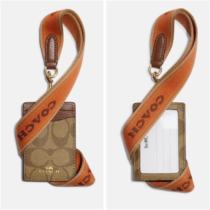 

Coach Id Lanyard Khaki/Canyon Multi Ch713 Kualitas Premium