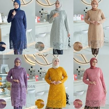 Atasan Kebaya Tunik / Kebaya Tunik Modern / Kebaya Tunik Modern Terbaru 2023 Mewah / Kebaya Tunik Br