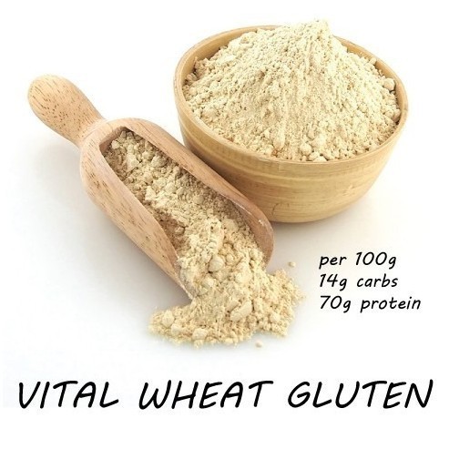 

TERMURAH Wheat Gluten Premium Purity Food Grade 500g