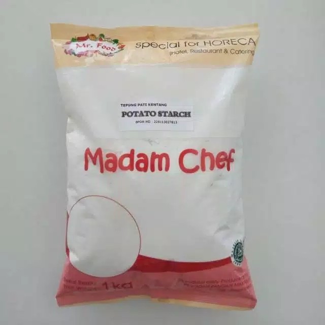 

SALE Tepung Potato Starch Mr. Food 1000gr