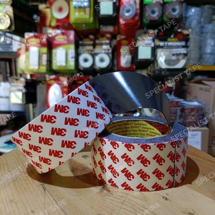 

Double Tape 3 M Pe Foam Hitam / Black Perekat Busa BB Hitam 48mm x 4m PROMO