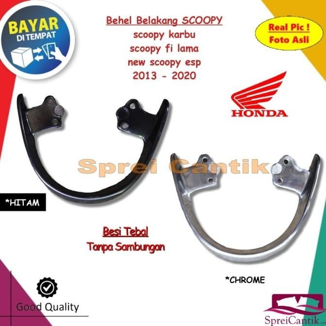 Behel Belakang Scoopy Karbu Fi Lama New Scoopy Esp 2013 - 2020 Begel
