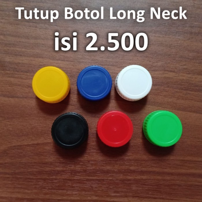 Tutup Botol / Tutup Botol Aqua/ Tutup Botol Warna / Long Neck