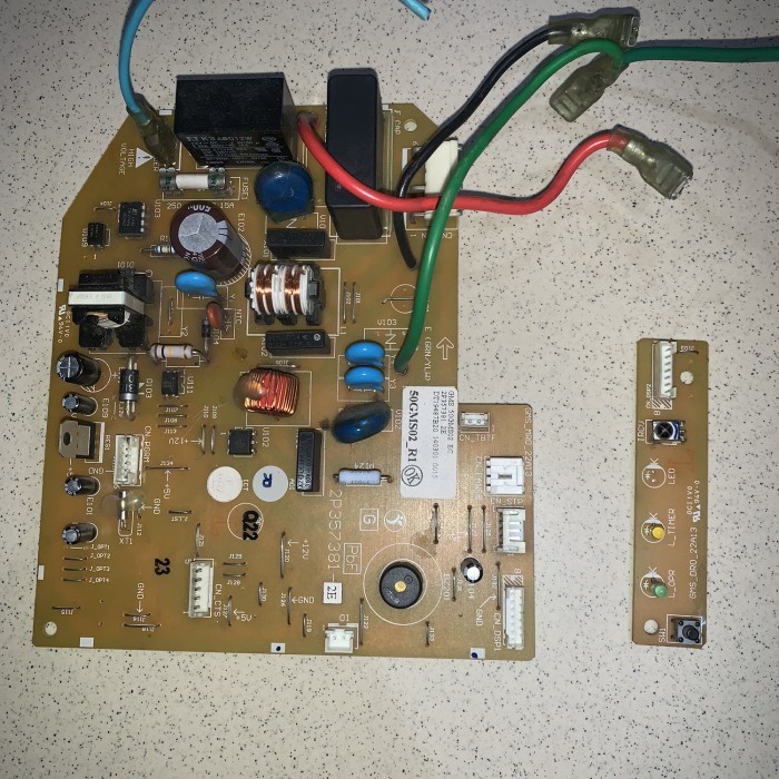 Modul pcb ac DAIKIN THAILAND R410 1pk 3/4pk dan 1/2pk original copotan