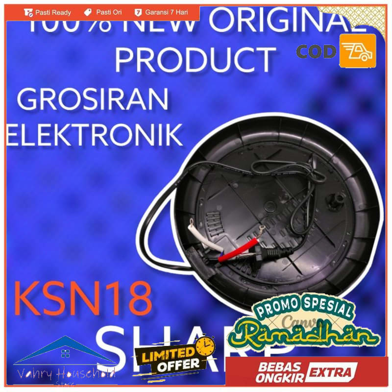 CASING TUTUP BAWAH Kabel Steker SHARP Magic Com KSN18 18L Rice Cooker
