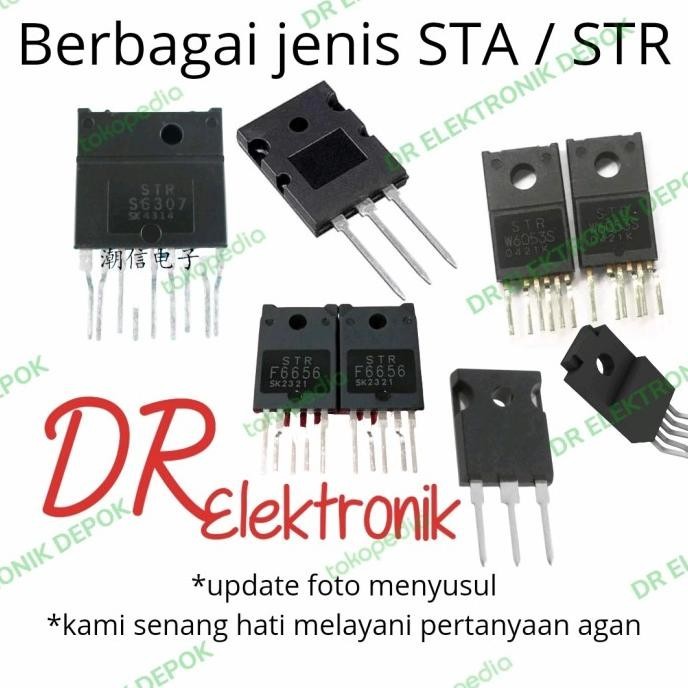 IC Power Supply STR4267 Regulator STR4267 STR 4267 Bagus dre3 Segera Beli