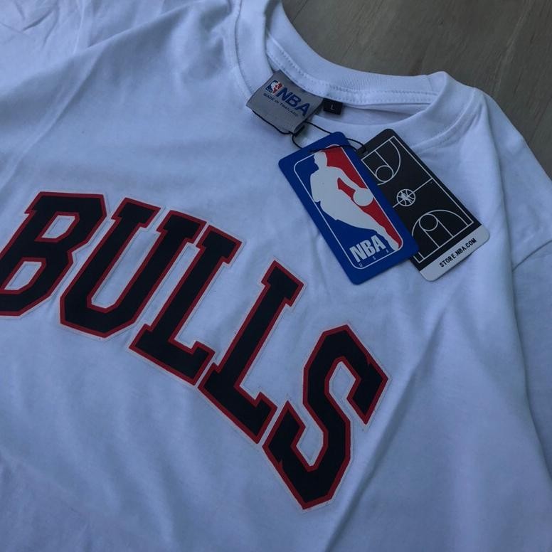 Original Kaos Chicago Bulls Pria Baju Bulls Tshirt Bulls Cuci Gudang