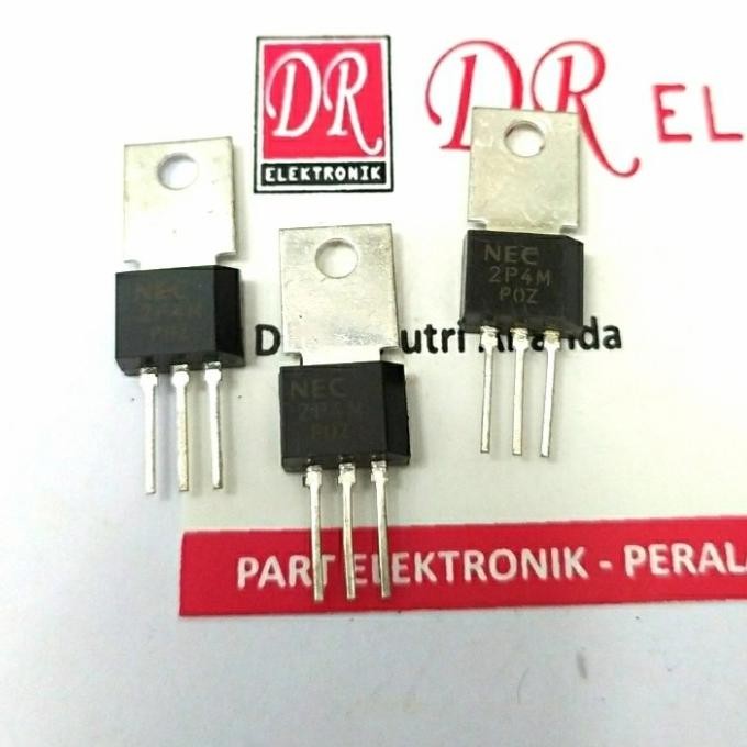 Baru SCR Thyristor NEC 2P4M ( 2A 600v ) tyristor asli original Plat SCR2P4M dre3 Segera Dapatkan