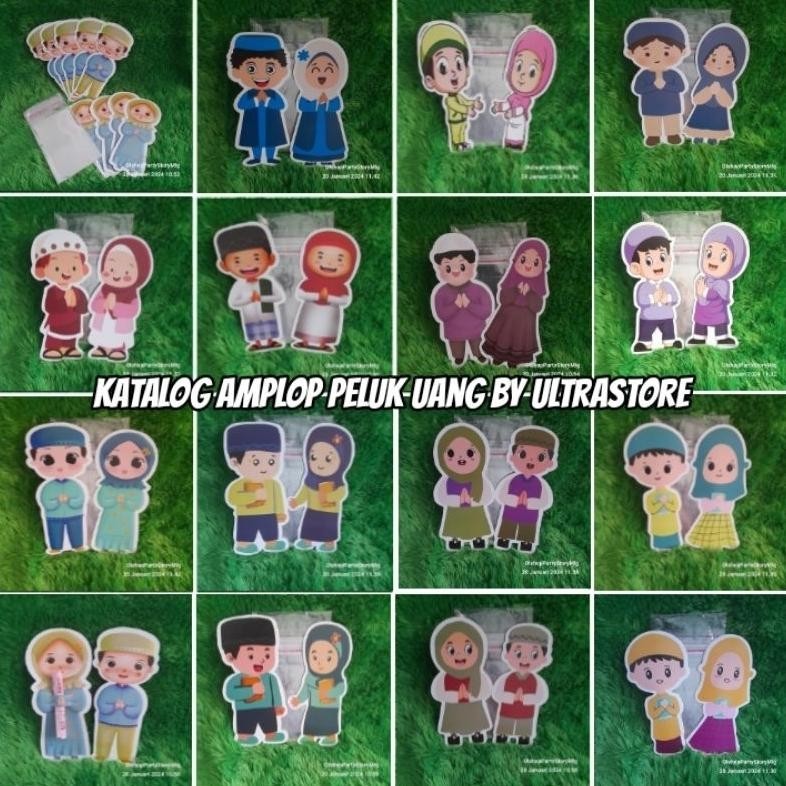 

Cod 10Pcs Amplop Peluk 3D (Angpau Unik Lebaran) Jaminan Quality