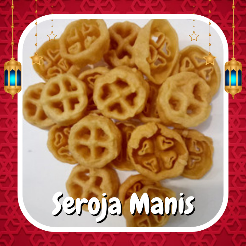 

Kue Saroja / Seroja / Kebang Goyang Manis 93 gram