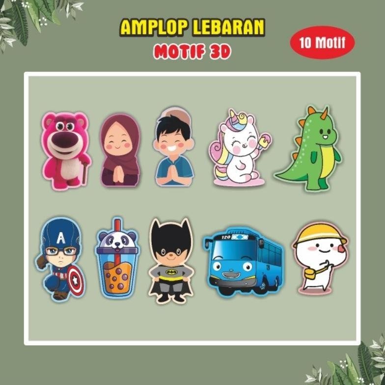 

Original Amplop Lebaran 3D Isi 5 Lembar Terlaris