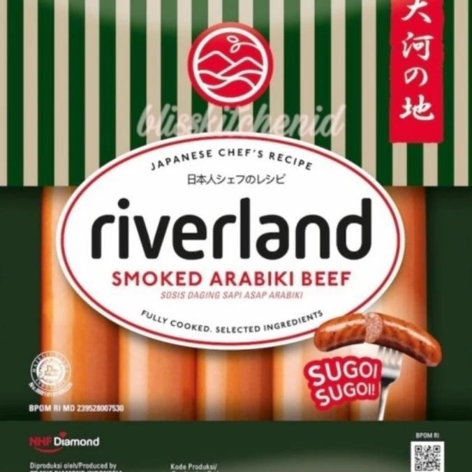 

Gojek Gosend Only Riverland Smoked Arabiki Beef Sausage 360G Sosis Faatinasarah