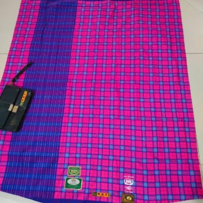 Sarung Bhs Kbs Sutra Spunsilk Warna Pink