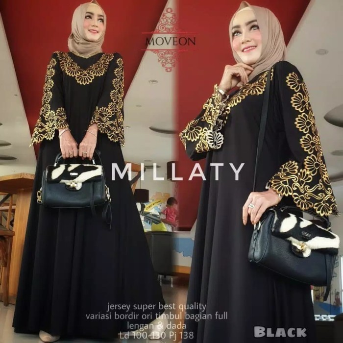 Gamis Dewasa BAJU WANITA GAMIS PANJANG DRESS MAXI BAJU CEWEK MUSLIMAH DEWASA ORI - greetea