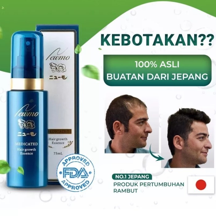 NEWMO HAIR GROWTH SERUM PENUMBUH RAMBUT ALAMI DARI JEPANG ORIGINAL