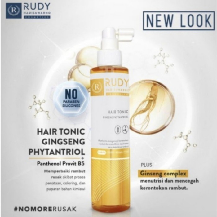 RUDY HADISUWARNO HAIR TONIC GINSENG PLUS PHYTANTRIOL 220 ML