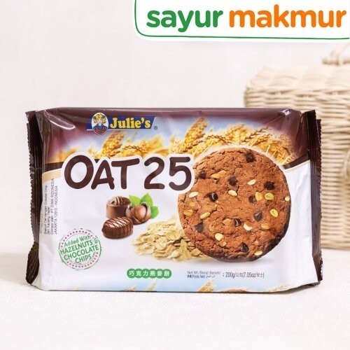 

Julies Oat 25 Chocolate Hazelnut 200 gram Sayurmakmur