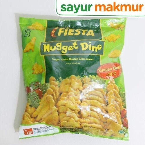 

Fiesta Nugget Dino 500 gram Sayurmakmur