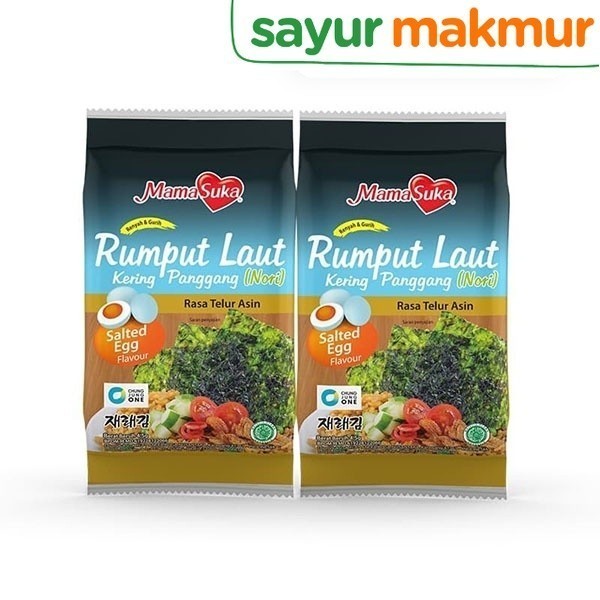 

MamaSuka Nori Salted Egg 9 gram Sayurmakmur