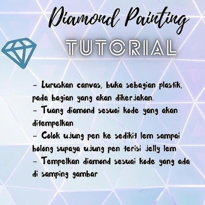 Diy Diamond Painting Full Round Lukisan Manik - Merak Peacock White