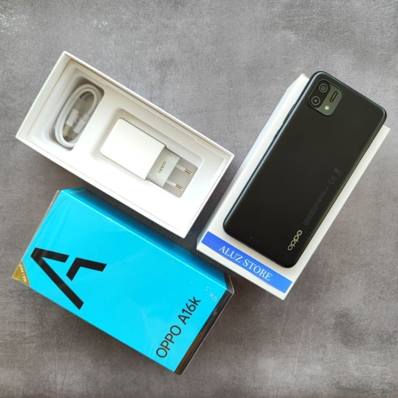 Oppo A16k ram 4/64 Lengkap Seken Rasa Baru
