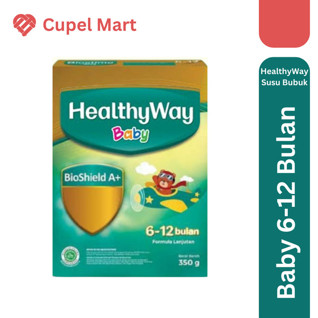 [Susu Bubuk] Healthyway (Biostime) 6 sd 12 Bulan Original