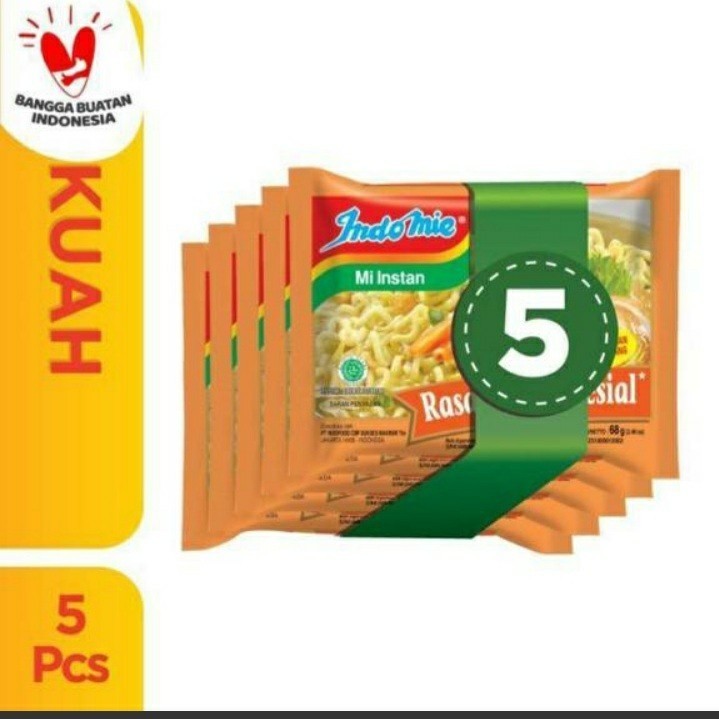 

Indomie Ayam Spesial 68 gr Isi 5