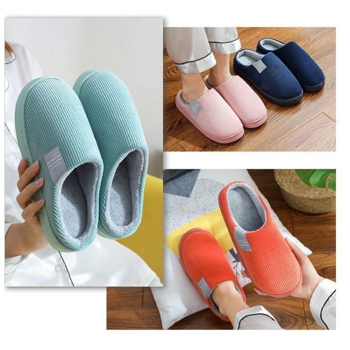 Sandal Wanita Sandal Rumah Hotel Colorful Bulu Empuk Lembut