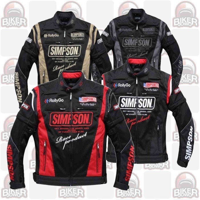 Jaket SIMPSON NSM Jacket Touring Biker Riding Protektor Motor Rider