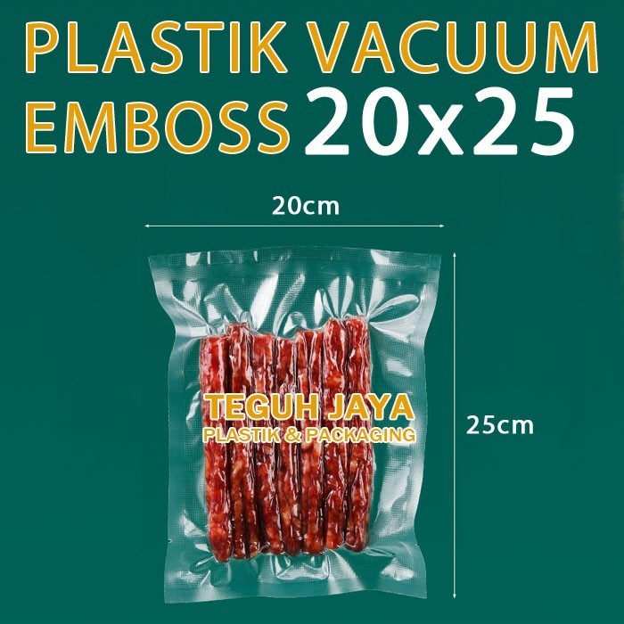 

Uinn - Plastik Vacum Embos Emboss Plastik Vakum Vacuum Bag Frozen Food 20X25