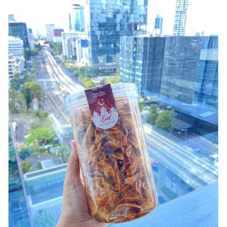 

POI Cegil Basreng Pedas & Ori Daun Jeruk Toples TERLARIS