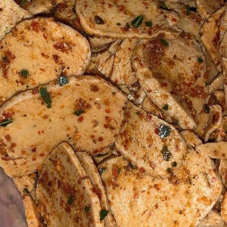 

POI BASRENG DAUN JERUK KEMASAN 500GRAM/HARGA TERMURAH/Basreng 100 gram/PAKET USAHA CEMILAN/SNACK TERMURAH TERLARIS