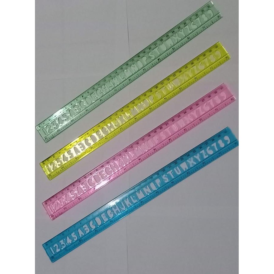 

OBRAL Penggaris ABC 30 cm ilmi__77