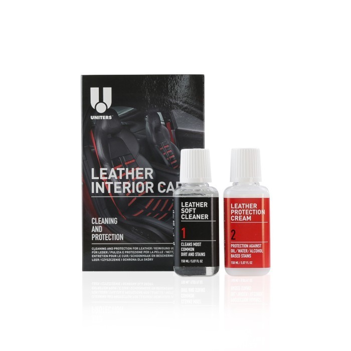 Uniters Car Interior Leather Care Kit (Pembersih Kulit/Leather Cleaner