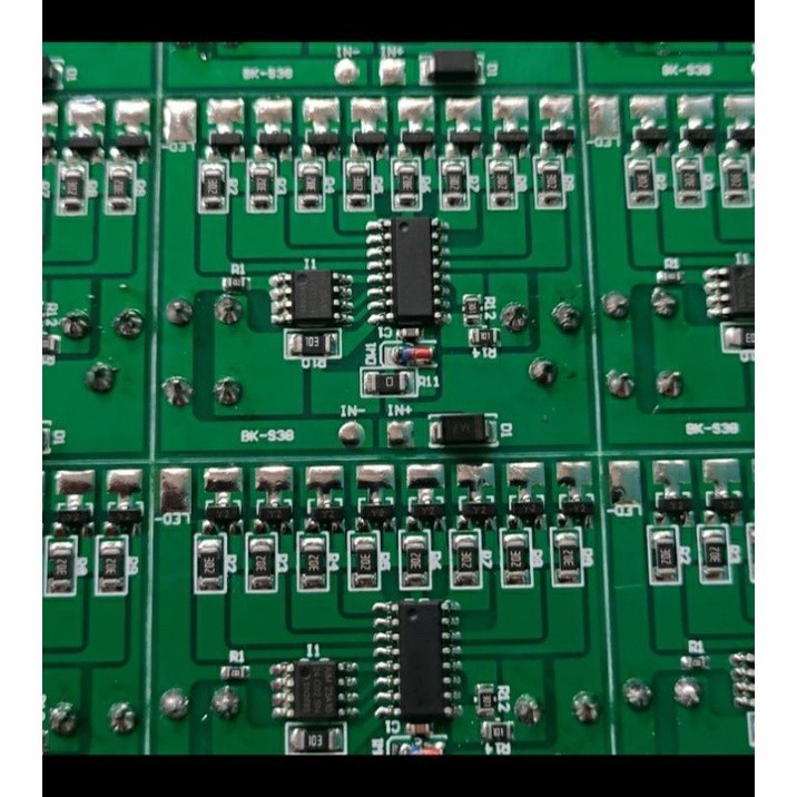 Modul S38 10kombinasi jual per/10pcs modul Led BK S38 10mode otomatis dan manual