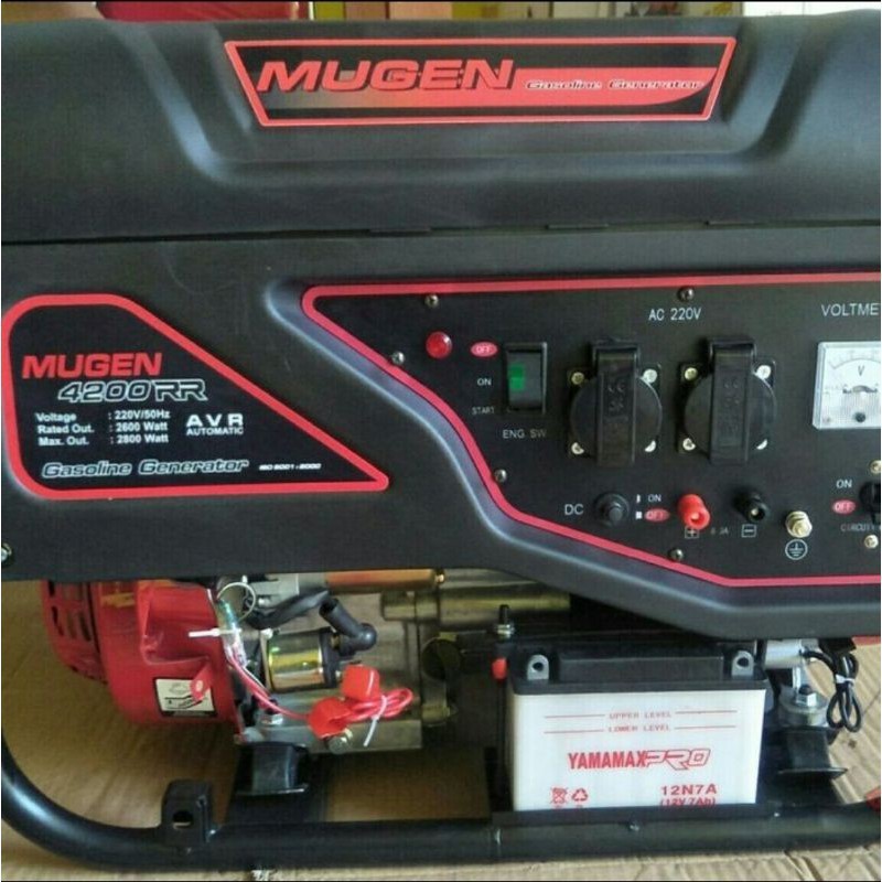 Genset 3000 watt generator mugen 4200RR JAPAN TECHNOLOGY