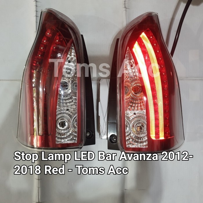 BARU STOP LAMP LED BAR AVANZA XENIA 2012-2016/TAIL LIGHT/LAMPU STOPLAMP