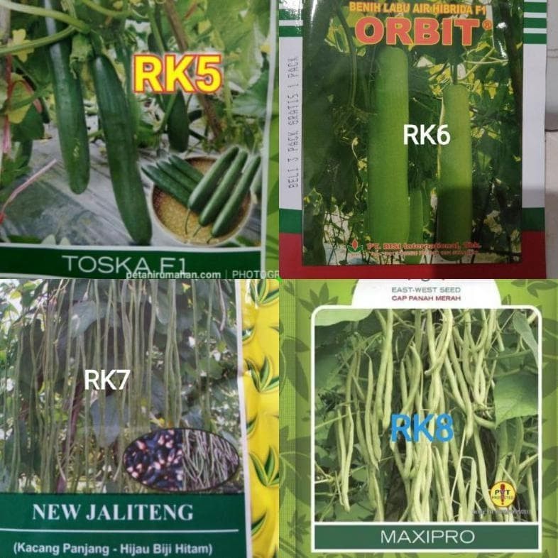 Benih Seribuan Pare Belut Oyong Timun Lalap Jepang Mini Labu air