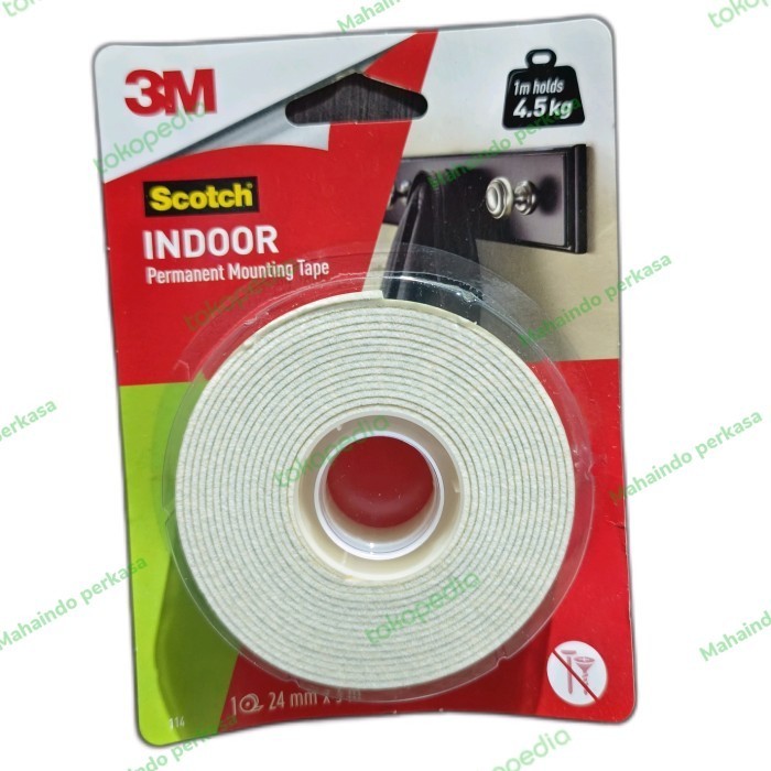 

3M 110 Mounting tape / Perekat double tape 24mm HARGA DISKON