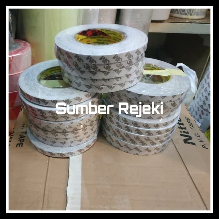 

3M Double Tape 9075i 3M 12mm x 50.M Lem Perekat Isolasi Perekat BRG BARU