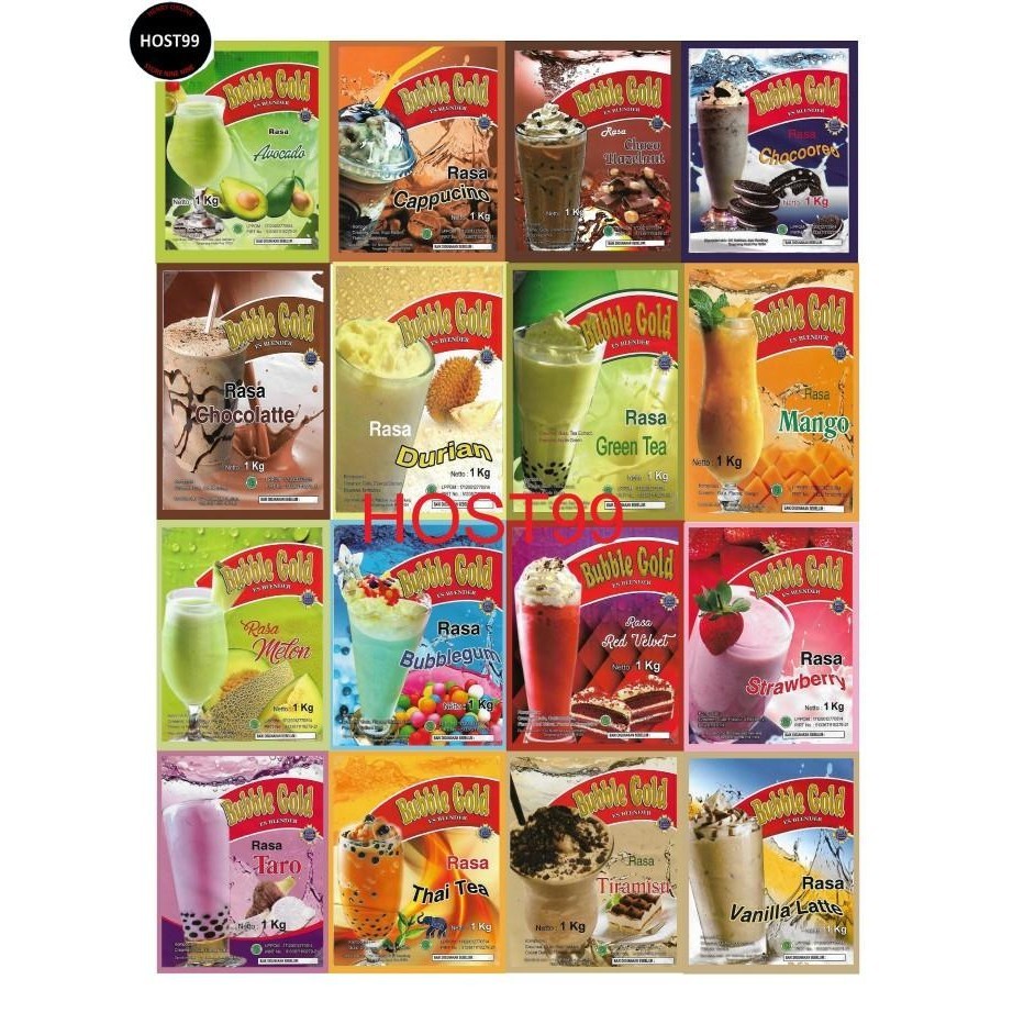 

PROMO BUBBLE GOLD 1KG SERBUK MINUMAN BUBLEGOLD HALAL TERMURAH